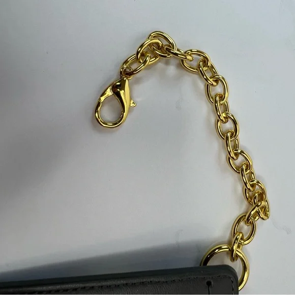 Gray & Gold Versace Luggage Tag Never Used - Picture 4 of 12